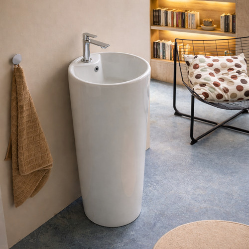 Lavabo freestanding tondo - lavabo,