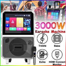 8" Karaoke Machine Bluetooth