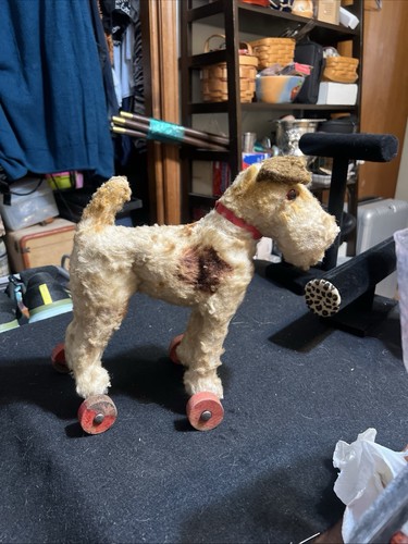 Vintage fox terrier - vintage, su
