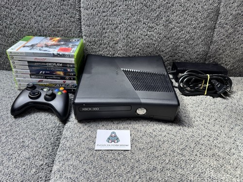 Xbox 360 slim 250gb - 360, nera