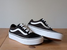 VANS Old Skool Scarpe da Ginnastica Donna Platform - Nero - UK5