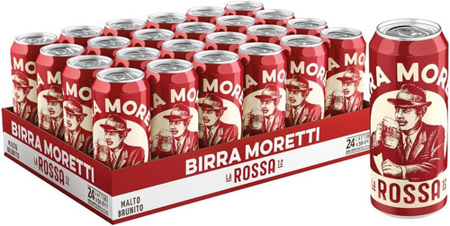 Birra moretti rossa cassa - birra, rossa,