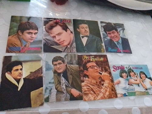 Cartolina cantanti anni - cartolina, 60