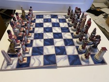 Set scacchi Egitto vs Roma classico raro egiziani e romani regalo natale
