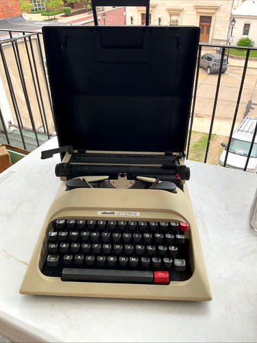 Vintage olivetti lettera - olivetti, 12