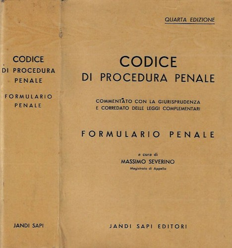 Codice procedura penale - codice,