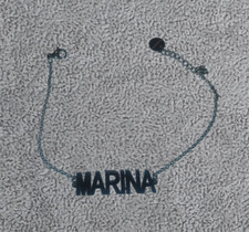 BRACCIALE CON NOME MARINA IN