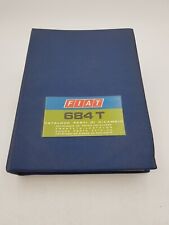 Manuale officina Fiat 684 T e TP autocarro camion catalogo ricambi edizione 1975