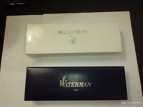 Waterman 18k 750 fine nib - waterman, 18k-750