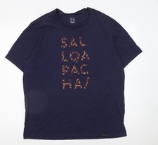 Shirt uomo decathlon blu - t-shirt,