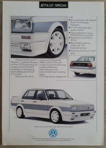 Volkswagen jetta special - volkswagen, gt