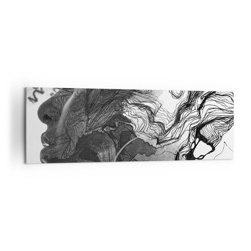 Quadro tela 160x50cm donna - su,