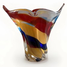 Vaso in vetro artistico
