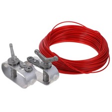  Kit tendicavo per copertura per piscina resistente e verricello a cricchetto da