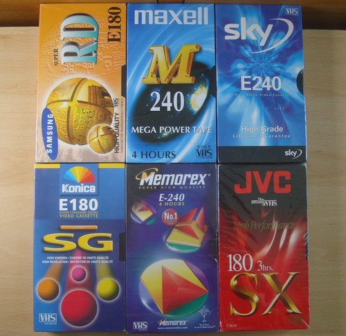 Confezione videocassette - x,