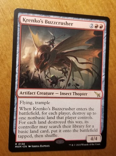 Mtg krenko buzzcrusher - 1x,