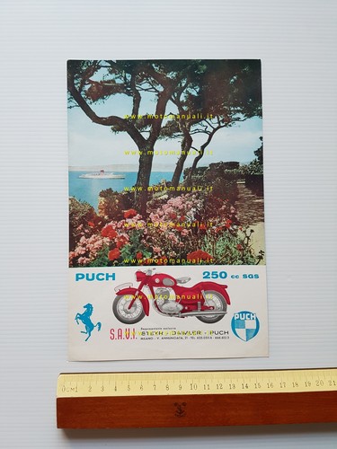 Puch 250 sgs 1956 - sgs, depliant
