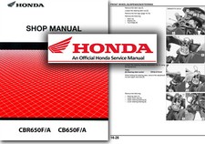 Honda cbr650f cb650f manuale - honda,