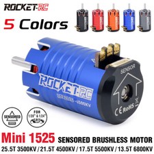 ROCKET-RC 1525 Motore Brushless Sensorizzato 3500KV 6800KV per 1/28 1/24 Mini RC Auto