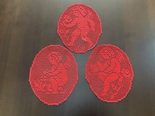 CENTRINI  A UNCINETTO 3 PEZZI