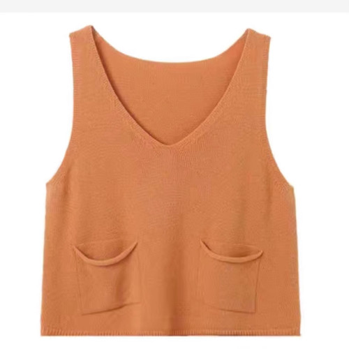 Donna maglia canotta tasca - maglia,