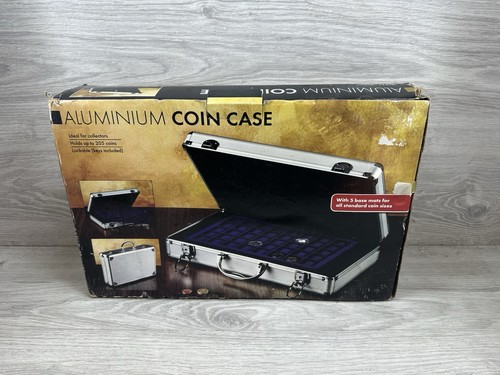 Aluminium münzkoffer mit - aluminium,