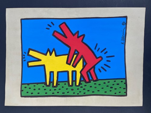 Keith haring disegno quadro - keith,