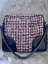 Borsa Prada in pelle tweed