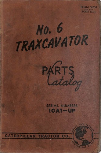 1955 caterpillar 6 manuale - no.,