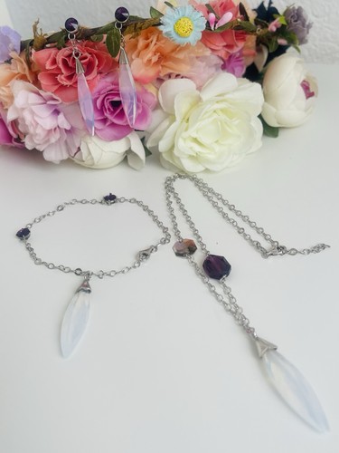 Parure collana orecchini - parure,