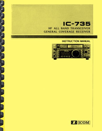 Icom 735 ic735 - icom,