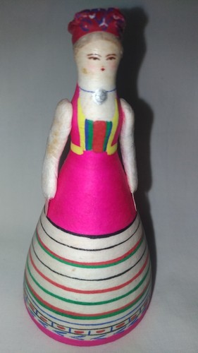 Bambola russa papier mache - bambola,