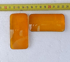 DUE VETRI GIALLO RICAMBIO per