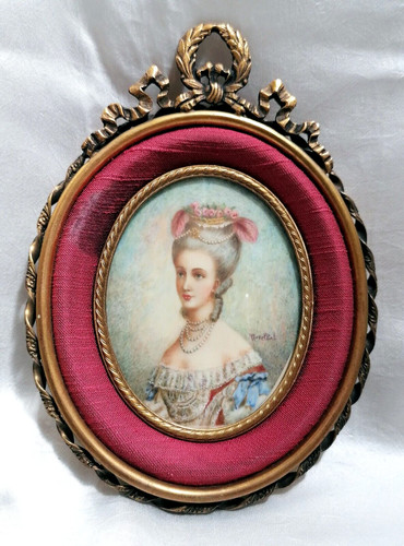 Bellissima miniatura firmata - miniatura,