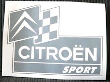 adesivo CITROEN SPORT decal