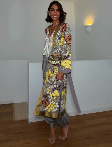 Zara kimono ricamato con - kimono,