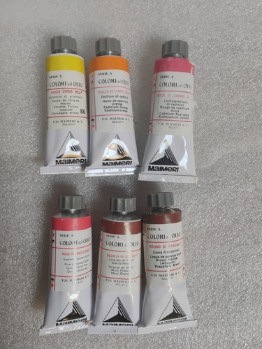 Tubetti colori olio - 6,