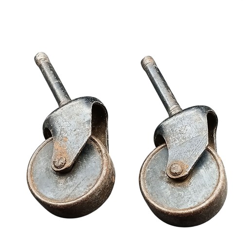 Coppia ruote girevoli vintage - girevoli,