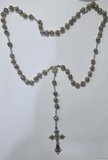 Rosario antico in argento