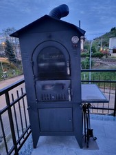 FORNO A LEGNA DA INTERNO  ED ESTERNO PER PIZZE 