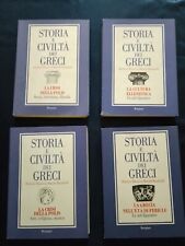 '' STORIA E CIVILTA' DEI GRECI '' ,  BOMPIANI 1989 -  1990