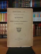 Raritá∎Levi-Civita➔MECCANICA CLASSICA 〈relativitá┃fisica┃razionale┃analitica〉