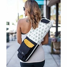 Borsa tappetino yoga biologico commercio equo e solidale tappetino yoga tracolla tracolla