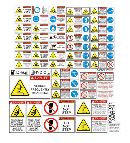 Decalcomanie sicurezza per - sicurezza,
