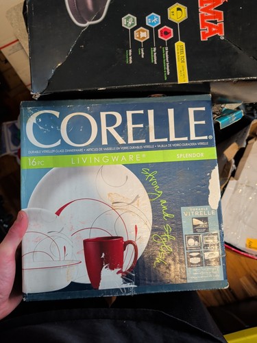 Corelle mosaico rosso - rosso, 16