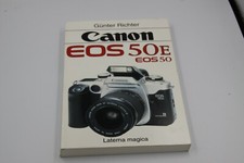 Libro originale Günter Richter per Canon EOS 50 E 50E buon manuale di istruzioni