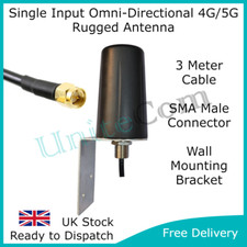 Staffa di montaggio a parete antenna Internet booster cellulare 5G 4G LTE SMA per esterni