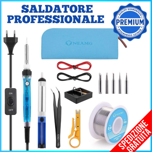 Saldatura stagno kit 60w - stagno,