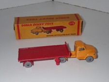 DINKY TOYS 072 BEDFORD ARITICULATED FLAT TRUCK CON SCATOLA (3)