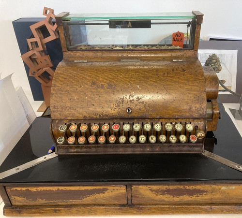 Registratore cassa vintage - cassa,